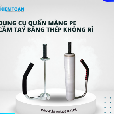 Dụng cụ quấn màng PE cầm tay thép không gỉ