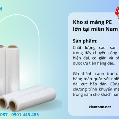 MÀNG BỌC PE - QUẤN HÀNG HÓA