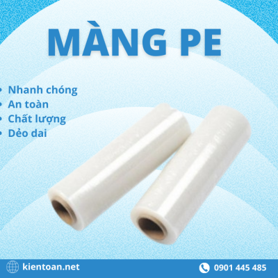 MÀNG BỌC PE - MÀNG CHÍT QUẤN MÁY 