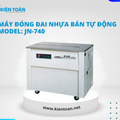 MÁY ĐÓNG ĐAI NHỰA BÁN TỰ ĐỘNG MODEL: JN-740