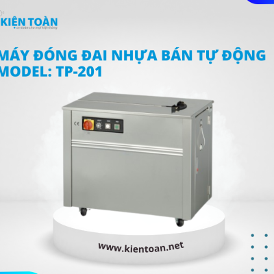 MÁY ĐÓNG ĐAI NHỰA BÁN TỰ ĐỘNG MODEL: TP-201