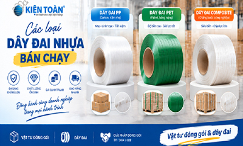 Các Loại Dây Đai Nhựa Bán Chạy Nhất 2026: PP, PET Hay Composite?