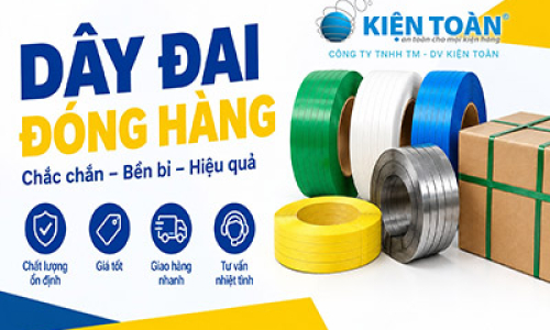Dây Đai Đóng Hàng: Cách Chọn Dây Và Đóng Đai Đúng Kỹ Thuật
