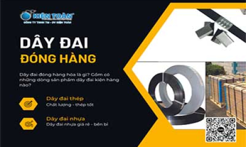 Dây đai hàng hóa chất lượng cao – An toàn cho mọi kiện hàng