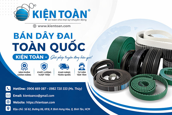 Bán dây đai toàn quốc Kiện Toàn