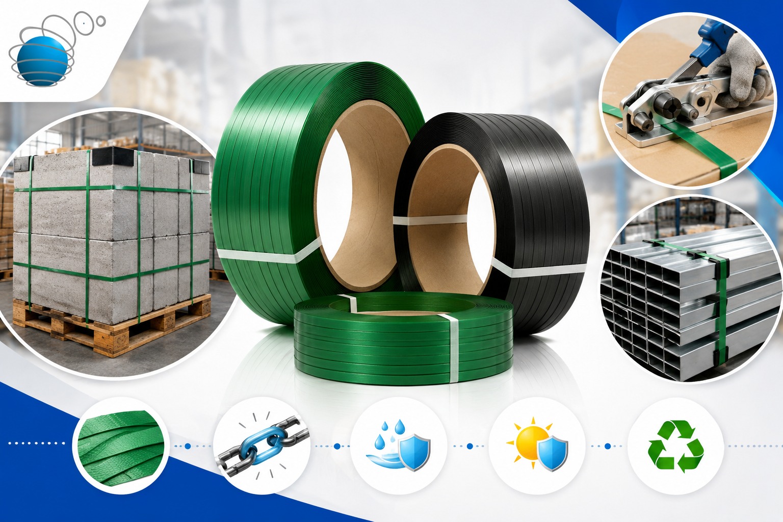Lựa chọn đúng quy cách dây PET giúp cân bằng độ an toàn và chi phí đóng gói.
