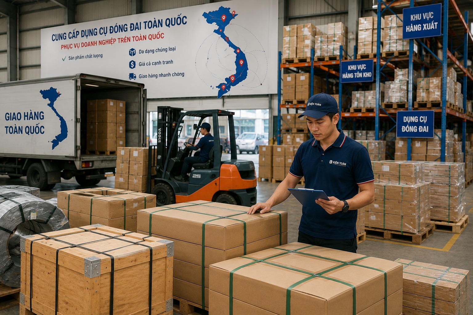 Cung cấp dụng cụ đóng đai toàn quốc