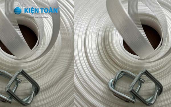 dây đai composite chịu lực tốt dùng buộc kiện hàng nặng