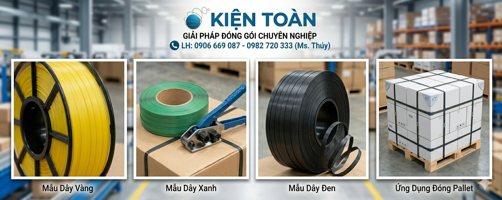dây đai kiện hàng vận chuyển