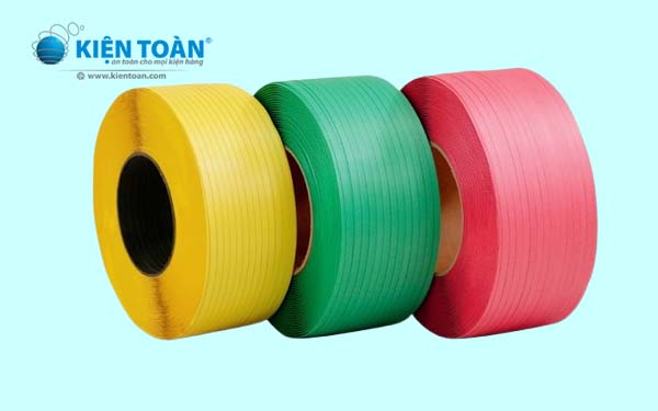 dây đai nhựa PP dùng buộc thùng carton và kiện hàng nhẹ