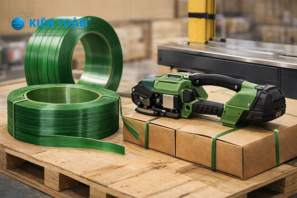 dây đai PET đóng pallet