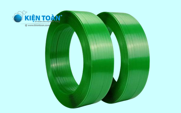 dây đai PET dùng cố định pallet và kiện hàng nặng