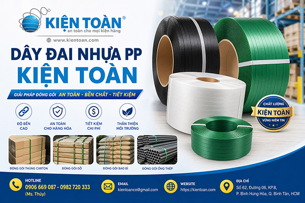 Dây đai nhựa PP Kiện Toàn