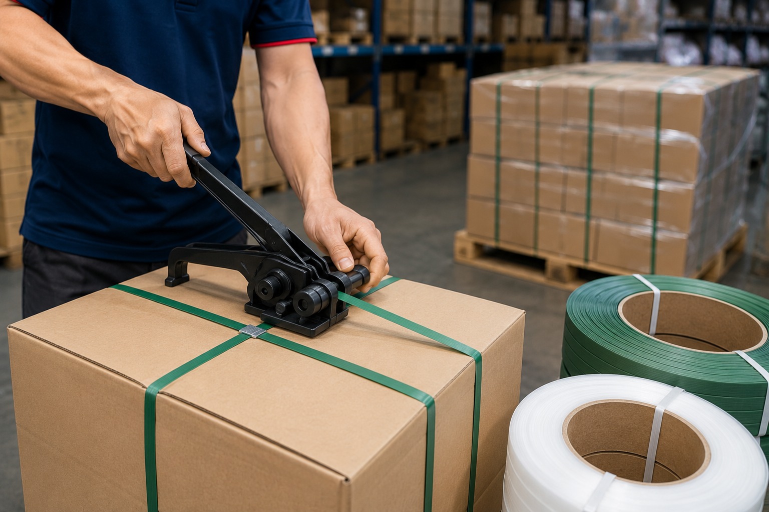 Dụng cụ đóng đai nhựa PP PET