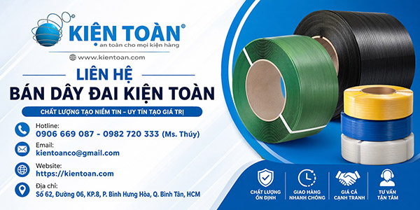 Liên hệ bán dây đai Kiện Toàn
