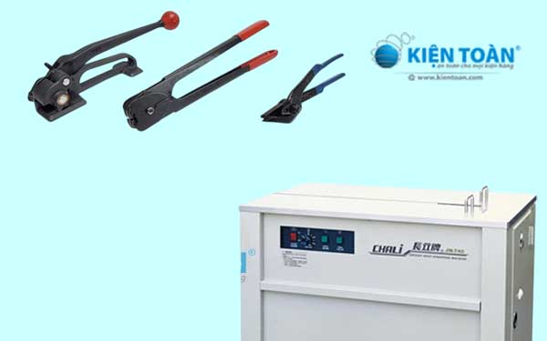 máy đóng đai nhựa dùng dây đai PP và PET