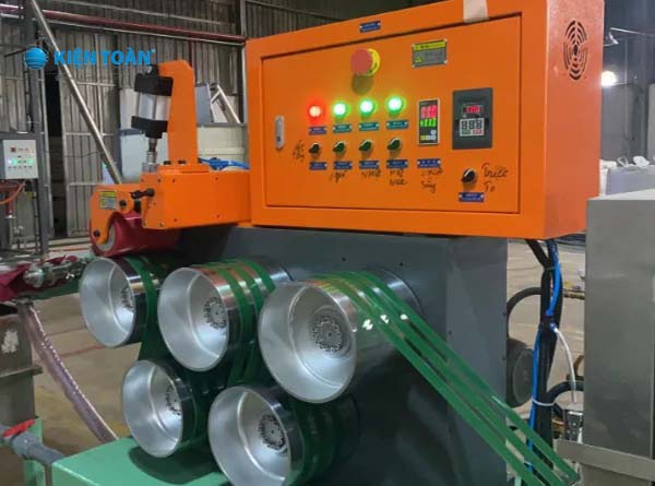 quy trình sản xuất dây đai nhựa tại nhà máy